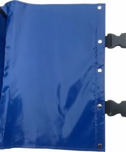 BayNL- Waterdicht - Dubbele - Bisonyl - Fietstas- Reflectoren - Blauw 34cmX16.2cmX32cm=35 Liter -Bobike SHOP 550x637