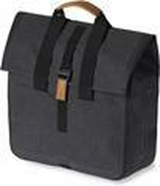 Basil GO Dubbele Fietstas - Zwart - 16 Liter 4 Basil GO Dubbele Fietstas - Zwart - 16 Liter - Afbeelding 4