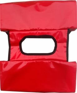 BayNL- Waterdicht - Dubbele - Bisonyl - Fietstas- Reflectoren - Rood 34cmX16.2cmX32cm=35 Liter -Bobike SHOP 550x650