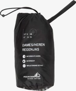 Mountain Peak Dames/heren Regenjas - Zwart - Maat XL 11 Mountain Peak Dames/heren Regenjas - Zwart - Maat XL -Bobike SHOP 550x655 2
