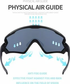 Garpex? Garpex Fietsbril - Sportbril - Polaroid Zonnebril - Zonnebril - Racefiets - Mountainbike - Motor - Zwart Frame Groene Lens -Bobike SHOP 550x655 3