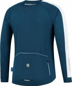 Rogelli Explore Wielershirt - Lange Mouwen - Blauw/Wit - Maat L -Bobike SHOP 550x662 1