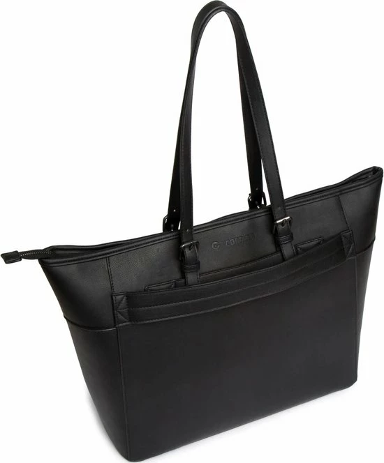 Cortina Milan Handbag PU-leather Enkele Fietstas - 23 Liter - Zwart 3 Cortina Milan Handbag PU-leather Enkele Fietstas - 23 Liter - Zwart - Afbeelding 3