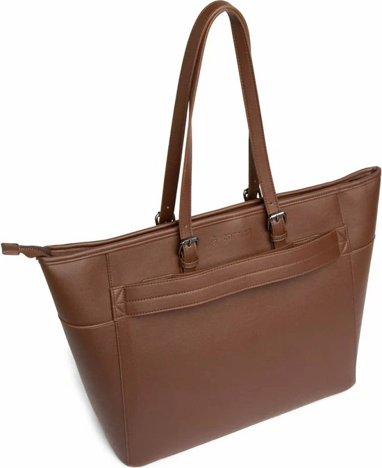 Cortina Milan Handbag PU-leather Enkele Fietstas - 23 Liter - Zwart 4 Cortina Milan Handbag PU-leather Enkele Fietstas - 23 Liter - Zwart - Afbeelding 4