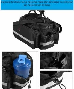Pro Sport Lights Fietstas Bagagedrager Achter - 10 Tot 25 Liter - Waterdicht Met Regenhoes - Enkele Tas Fiets - Trunkbag -Bobike SHOP 550x701 1
