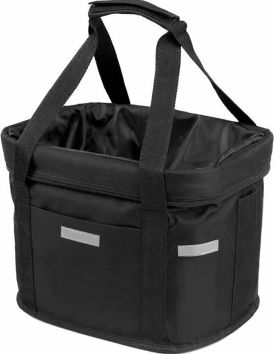 Merkloos Hond Kat Fietsmand - Met Reflecterende Strip - Fietsaccessoires - Honden Fietsmand Voorop - Waterbestendige Honden Fietstas - Hondentas - Verstelbare Riemen - Hoogte 25 CM 1 Merkloos Hond Kat Fietsmand - Met Reflecterende Strip - Fietsaccessoires - Honden Fietsmand Voorop - Waterbestendige Honden Fietstas - Hondentas - Verstelbare Riemen - Hoogte 25 CM