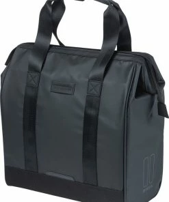 Basil Grand Tarpaulin Fietsshopper - Enkele Fietstas - 23 Liter - Zwart -Bobike SHOP 550x732 22