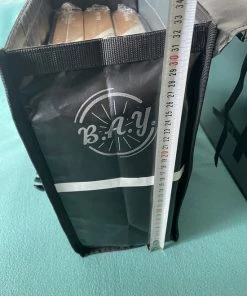 BayNL- Waterdicht - Dubbele - Bisonyl - Fietstas- Reflectoren - Rood 34cmX16.2cmX32cm=35 Liter -Bobike SHOP 550x733 15