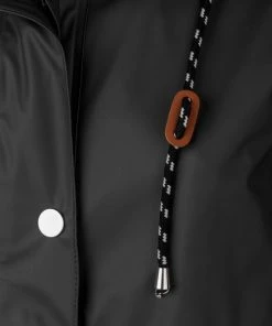 BJ?RNSON BJ RNSON Sl Ppa PU Parka Jas / Regenjas Dames - Waterdicht - Maat 46 - Zwart -Bobike SHOP 550x733 37