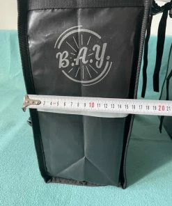 BayNL- Waterdicht - Dubbele - Bisonyl - Fietstas- Reflectoren - Rood En Zwart 34cmX16.2cmX32cm=35 Liter -Bobike SHOP 550x733 47