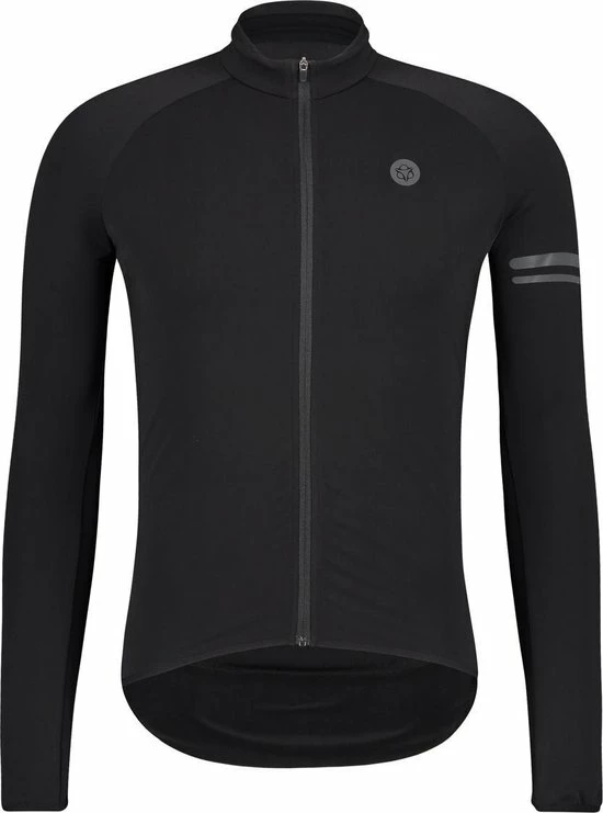 AGU Thermo Fietsshirt Lange Mouwen Essential Heren - Zwart - M 11 AGU Thermo Fietsshirt Lange Mouwen Essential Heren - Zwart - M - Afbeelding 11