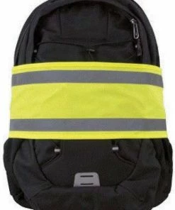 2 Stuks - Velcro Fluo Band Met Reflectie - Wrap It WOWOW