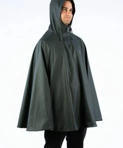 Ralka Regenponcho Senior - Sizzle - Donkergroen - L/XL -Bobike SHOP 550x765