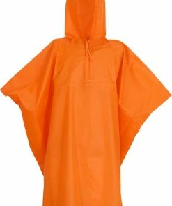 Yoko F1 Lichtgewicht Regen Poncho | Maat LARGE | Kleur Oranje