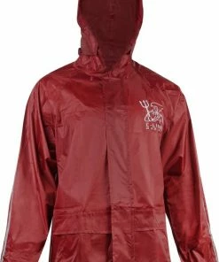 C-Line Regenpak Met Capuchon - Rood - Reflecterend - Nieuw Model - Volwassen Maat XXXL -Bobike SHOP 550x803