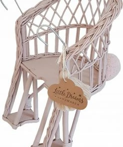 Maxi Huis Fietsmand - Voor Poppen - Rieten - Vuil Roze -Bobike SHOP 550x809 2