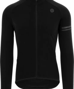 AGU Thermo Fietsshirt Lange Mouwen Essential Heren - Zwart - M