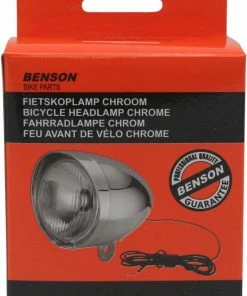 Benson Voorlicht - Fietskoplamp Retro - Bedraad - Chroom - 6 Volt - 2,4 Watt -Bobike SHOP 550x824 18