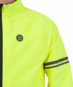 AGU Fiets Regenjack Essential Heren - Geel - L -Bobike SHOP 550x830 3