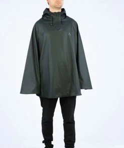 Ralka Regenponcho Senior - Sizzle - Donkergroen - L/XL -Bobike SHOP 550x831