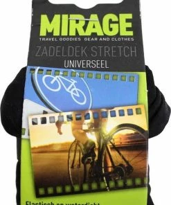 Zadeldek Mirage Universeel - Stretch Nylon - Zwart