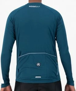 Rogelli Explore Wielershirt - Lange Mouwen - Blauw/Wit - Maat L -Bobike SHOP 550x837 1